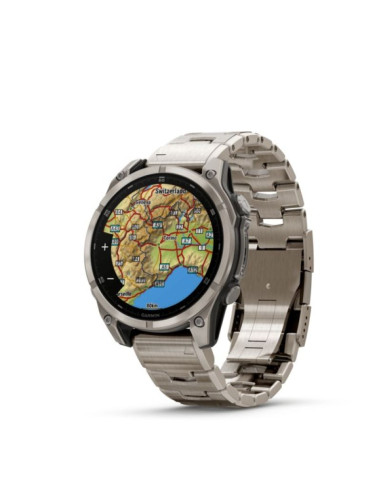 Zegarek sportowy garmin fenix 8 amoled 47mm sapphire stainless steel bracelet