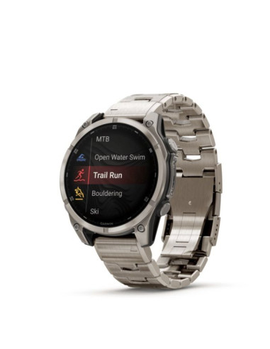 Zegarek sportowy garmin fenix 8 amoled 47mm sapphire stainless steel bracelet