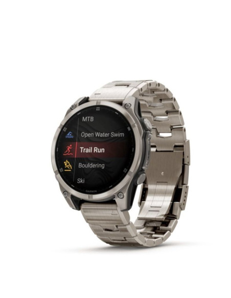 Zegarek sportowy garmin fenix 8 amoled 47mm sapphire stainless steel bracelet