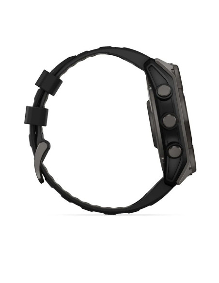 Zegarek garmin fenix 8 solar sapphire titanium carbon grey dlc black