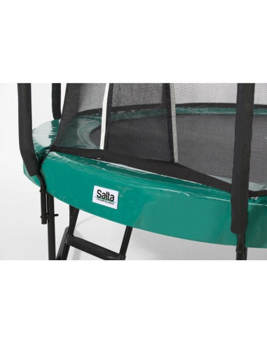 Trampolina salta first class - 427cm - zielona