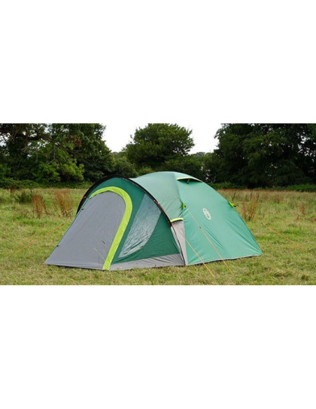 Coleman kobuk valley 4 plus 4 os. zielony namiot kopułowy / igloo