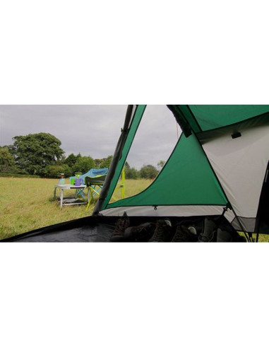 Coleman kobuk valley 4 plus 4 os. zielony namiot kopułowy / igloo