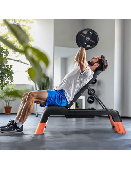 As009 pro step do aerobiku regulowany z funkcją ławki commercial hms