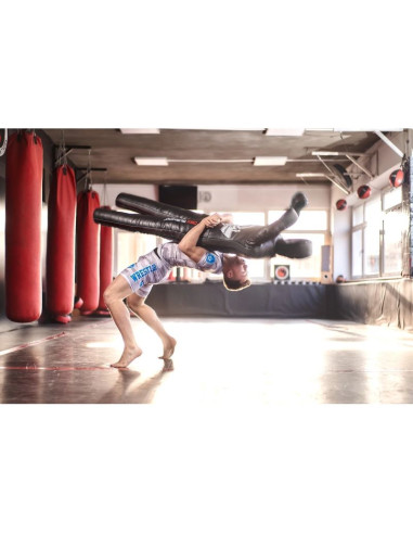 Manekin treningowy dwunożny - mma, judo, zapasy - 165 cm 28 kg  dbx-d-1