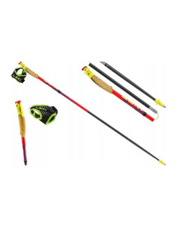 Kije trekkingowe leki trl ultratrail fx one, 120cm czerwone 2