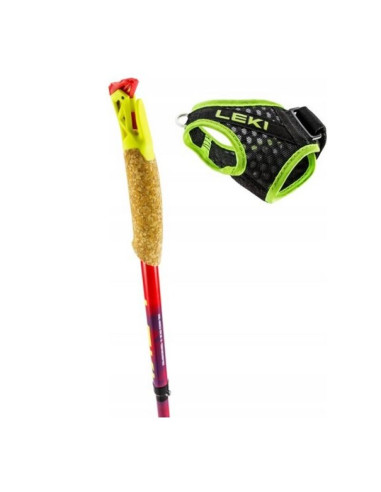 Kije trekkingowe leki trl ultratrail fx one, 120cm czerwone