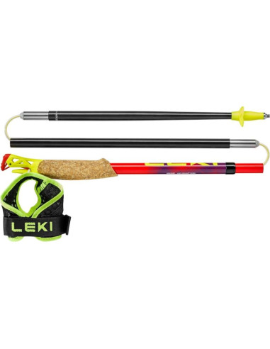 Kije trekkingowe leki trl ultratrail fx one, 115cm czerwone