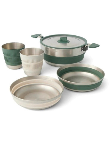 Zestaw naczyń sea to summit detour sl steel one pot 3l 5p