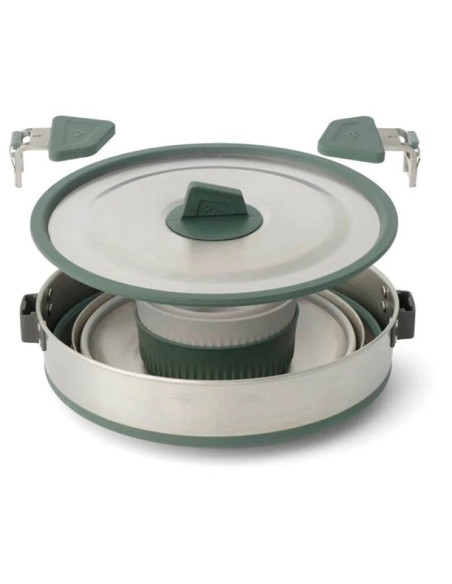 Zestaw naczyń sea to summit detour sl steel one pot 3l 5p