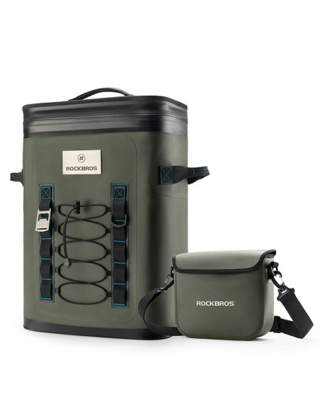 Plecak termiczny rockbros z izolacją 20l - zielony