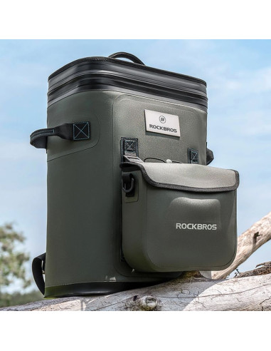 Plecak termiczny rockbros z izolacją 20l - zielony