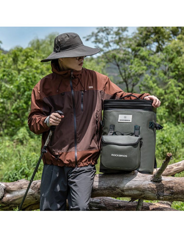 Plecak termiczny rockbros z izolacją 20l - zielony