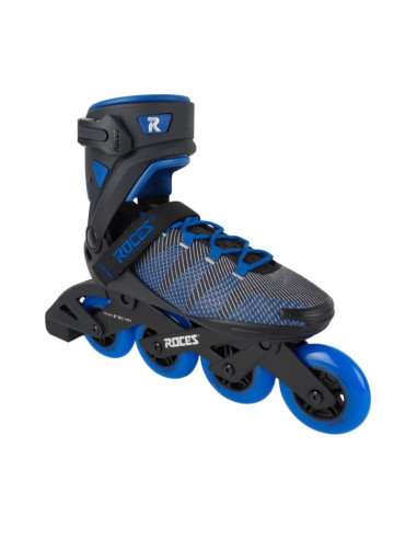 Łyżworolki roces revo 90 czarno-niebieskie 400906 00002