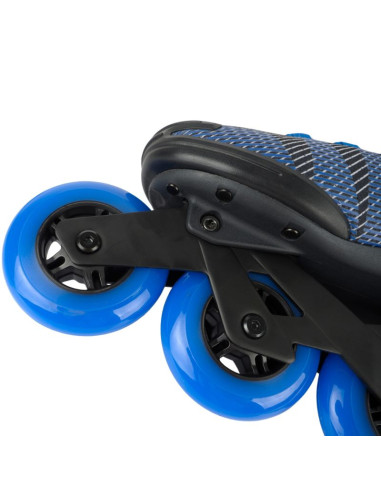Łyżworolki roces revo 90 czarno-niebieskie 400906 00002