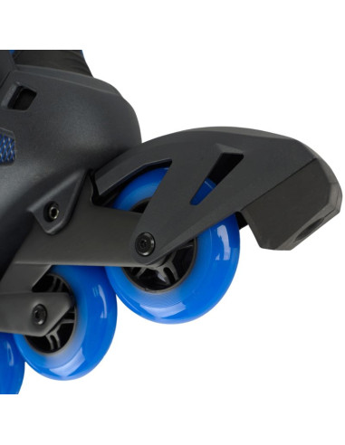 Łyżworolki roces revo 90 czarno-niebieskie 400906 00002