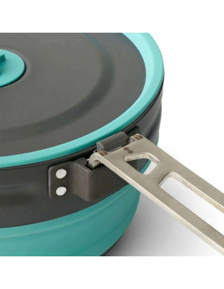 Ultralekki składany zestaw z garnkiem sea to summit  frontier ul dla 2 osób/5 elementów