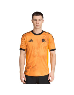 Koszulka męska adidas as roma 25/26 pomarańczowa jp4801
