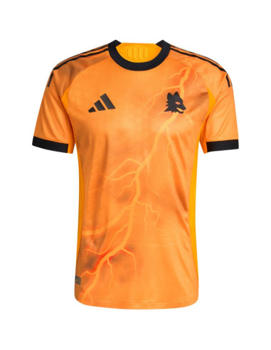 Koszulka męska adidas as roma 25/26 pomarańczowa jp4801