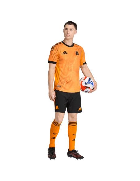 Koszulka męska adidas as roma 25/26 pomarańczowa jp4801