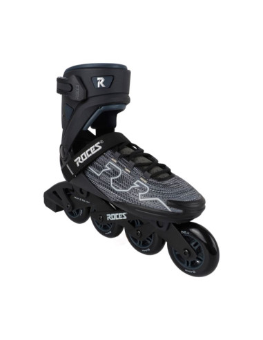 Łyżworolki roces r-evo 84 czarno-szare 400904 00001