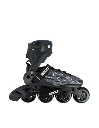 Łyżworolki roces r-evo 84 czarno-szare 400904 00001