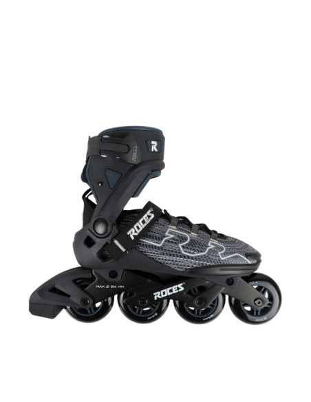 Łyżworolki roces r-evo 84 czarno-szare 400904 00001