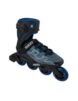 Łyżworolki roces r-evo 84 czarno-niebiesko-szare 400904 00002