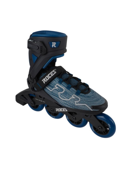 Łyżworolki roces r-evo 84 czarno-niebiesko-szare 400904 00002