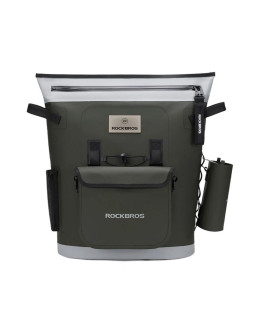 Plecak termiczny rockbros z izolacją 18l  ergonomiczny - zielony