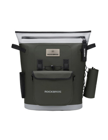 Plecak termiczny rockbros z izolacją 18l  ergonomiczny - zielony