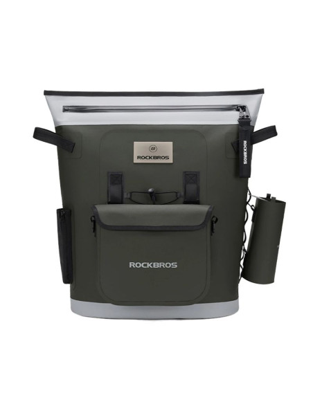 Plecak termiczny rockbros z izolacją 18l  ergonomiczny - zielony