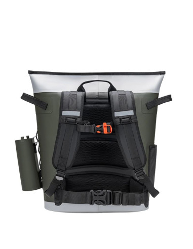 Plecak termiczny rockbros z izolacją 18l  ergonomiczny - zielony