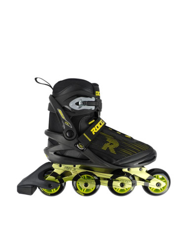 Łyżworolki roces pic x czarno-limonkowe 400910  00002