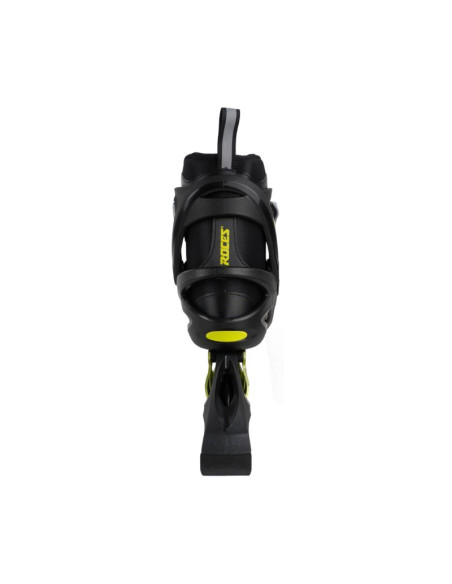 Łyżworolki roces pic x czarno-limonkowe 400910  00002