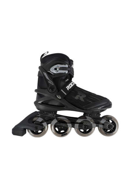 Łyżworolki roces pic x czarno-srebrne 400910 00001