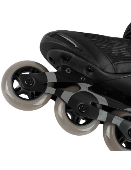 Łyżworolki roces pic x czarno-srebrne 400910 00001