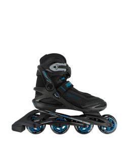 Łyżworolki roces icon x czarno-niebiekie 400908 00001 2