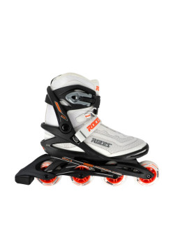 Łyżworolki roces icon x czarno-biało-pomarańczowe 400908 00002 2