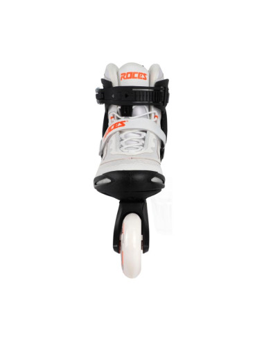 Łyżworolki roces icon x czarno-biało-pomarańczowe 400908 00002