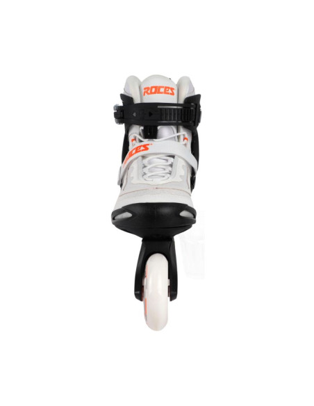 Łyżworolki roces icon x czarno-biało-pomarańczowe 400908 00002