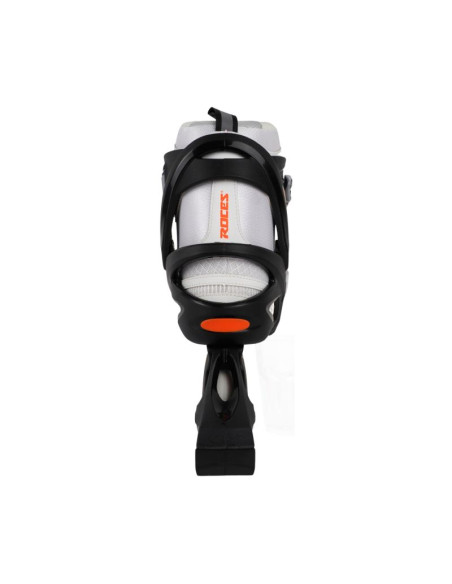 Łyżworolki roces icon x czarno-biało-pomarańczowe 400908 00002