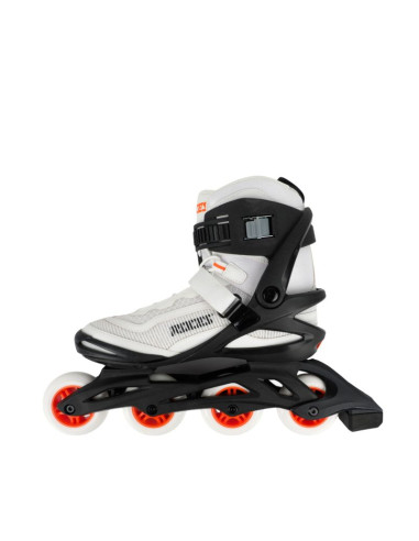 Łyżworolki roces icon x czarno-biało-pomarańczowe 400908 00002