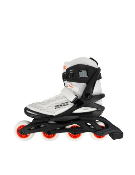 Łyżworolki roces icon x czarno-biało-pomarańczowe 400908 00002