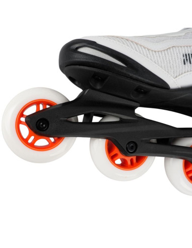 Łyżworolki roces icon x czarno-biało-pomarańczowe 400908 00002