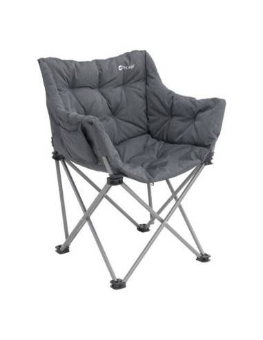 Outwell 470474 krzesło kempingowe 4 x noga czarny, szary
