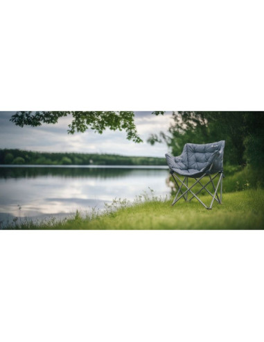 Outwell 470474 krzesło kempingowe 4 x noga czarny, szary