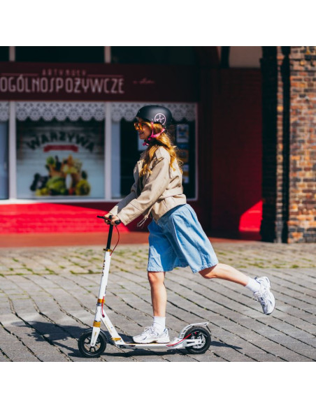 Hm209t white-gold hulajnoga z hamulcem tarczowym  nils extreme