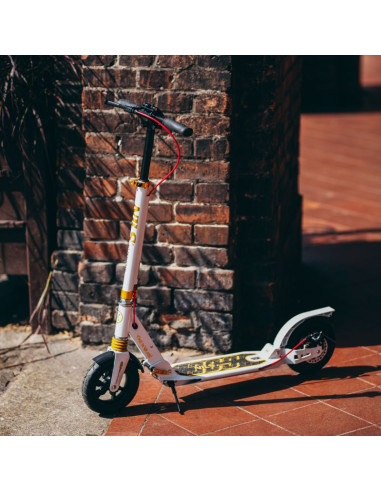 Hm209t white-gold hulajnoga z hamulcem tarczowym  nils extreme