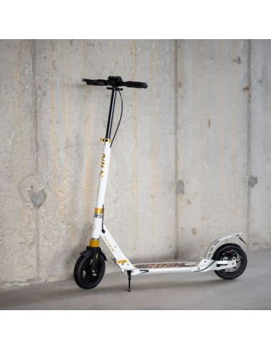 Hm209t white-gold hulajnoga z hamulcem tarczowym  nils extreme